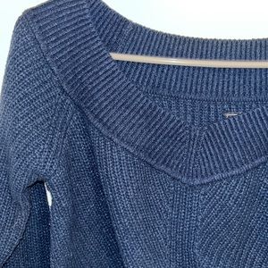 Abercrombie Off-The-Shoulder V-Neck Sweater